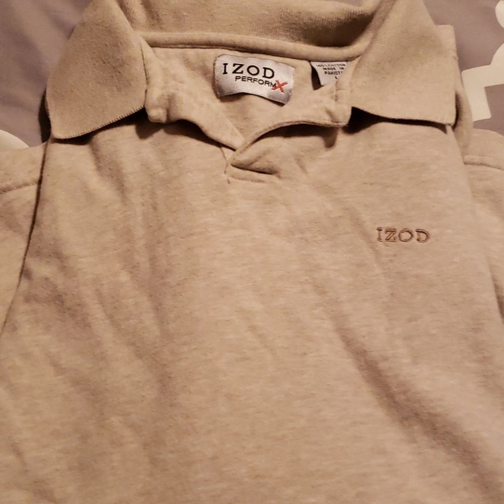 Mens Izod long sleeve shirt